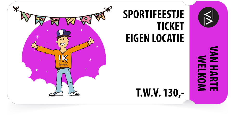 Sportifeestje-Ticket-Utrecht-Eigenlocatie