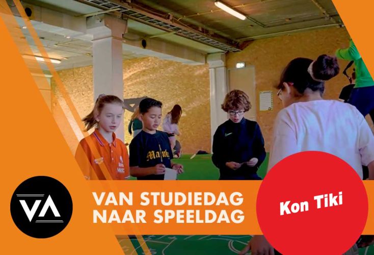 Kon tiki Van Studiedag naar Speeldag