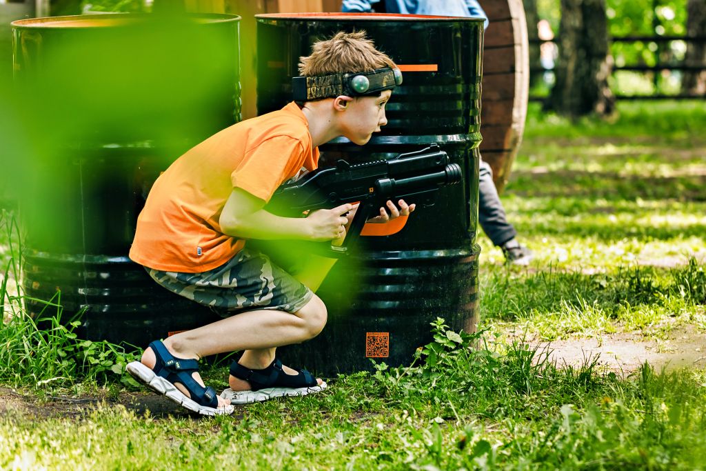 Lasergame kinderen sportivate evenementen